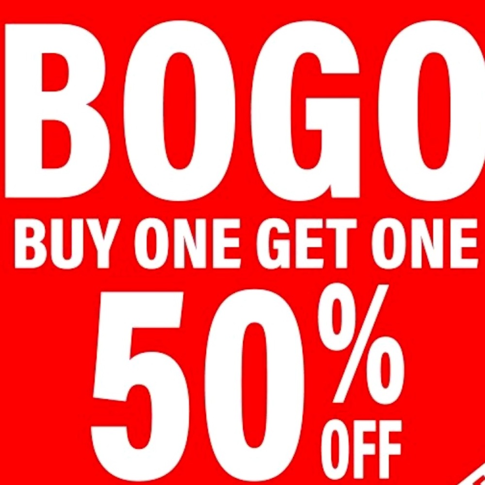 *All $10 Items - BOGO 50% Off*